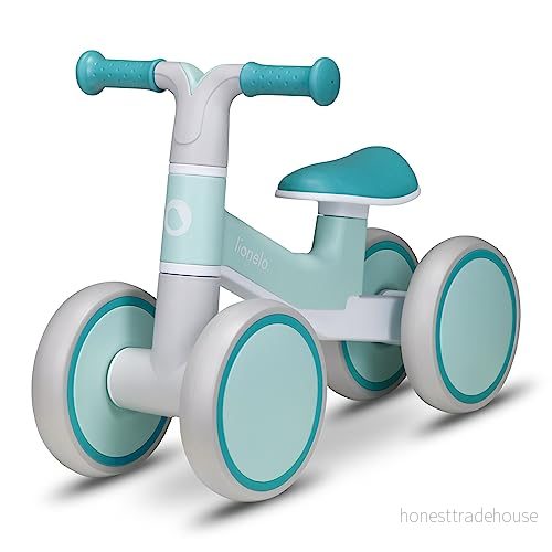 LIONELO VILLY Lättviktsrullhjul Barnrullhjul 4 Hjul Från 1 Till 3 År (Upp 30 Kg), Dämpning Fram, Ergonomiskt Säte, en Present Flickor Och Pojkar 5903771704809