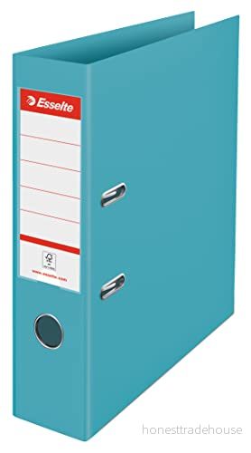 Esselte LAF-pärm - 500 Pappersark - 75 mm Ryggbredd - Arkivmapp A4 - Colour'Breeze Blå - 626212 4049793052410