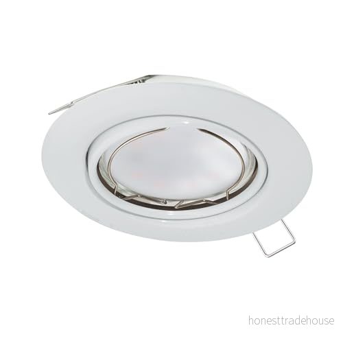 EGLO infälld spotlight, stål, 5 W, silver 9002759942397