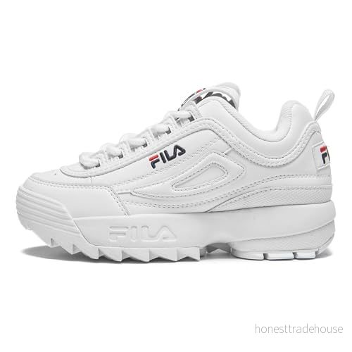 FILA Unisex barn Cr cw02 Ray Tracer barnsneakers, Vit rättvis orkidé, 33 EU 8719477075269