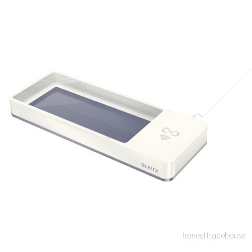 Leitz Pennfack + Induktionsladdning WOW vit 4002432113743