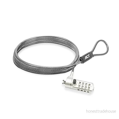 ACT Nano laptoplås med kombinationslås AC9025 8716065506174