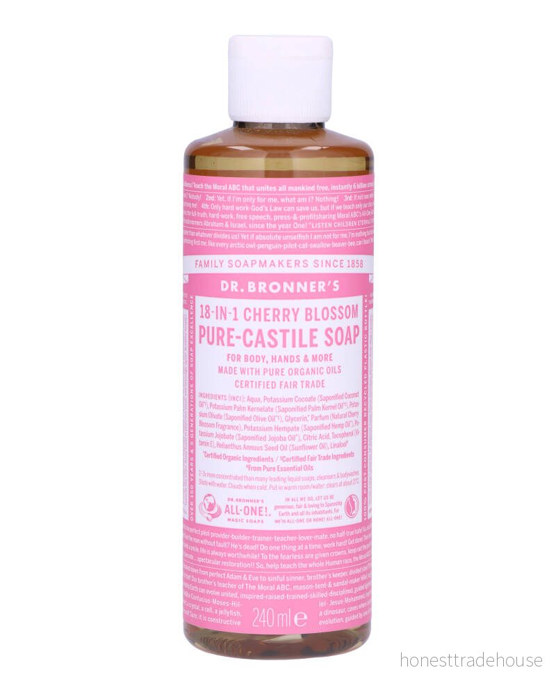 Dr. Bronner's Pure Castile Flytande Tvål Körsbärsblom - 240 ml 18787830680