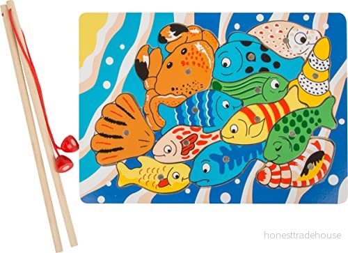 Small Foot Wooden Fishing Game Puzzle 4020972081858