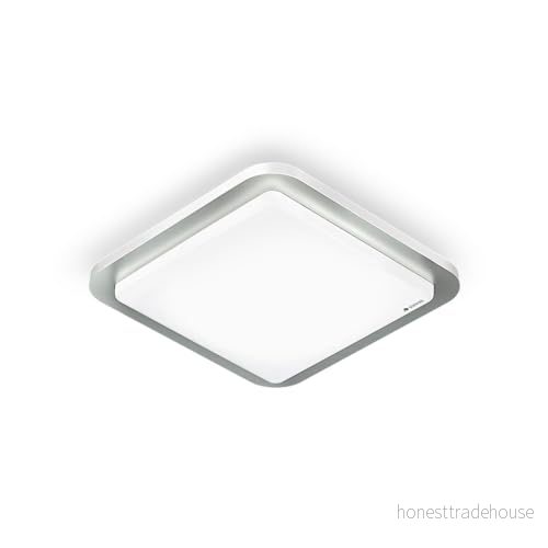 Steinel LED taklampa RS D2 S rostfritt stål, 8,8 W taklampa, 360 rörelsedetektor, nattlampa, permanent ljus 4007841052539