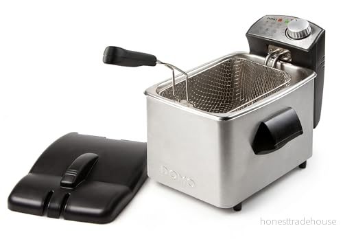 DOMO DO458FR fritös 4 L 3 000 W rostfritt stål rostfri 5411397011060
