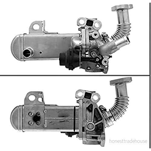 VALEO 700452 Module AGR avec radiateur EGR, sans joints vanne bypass à dépression, collier ORIGINAL PART 3276427004526