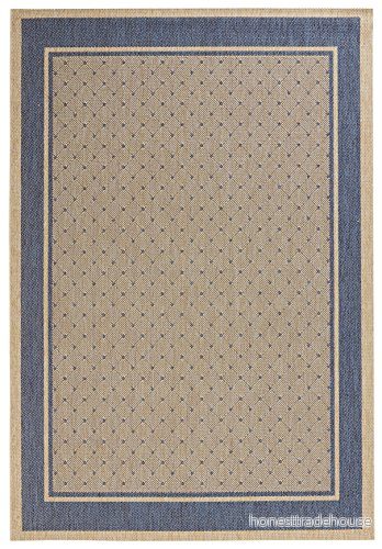 Hanse Home platt tyg matta Classy 80x150 cm blå 4260482442620