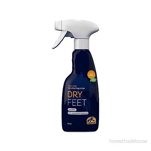 Cavalor Dry Feet Effective Natural New Formula 250 ml för hästsula och stråle förhindrar fukt smuts strålröta 5425016902721