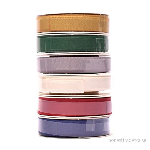 Vaessen Creative 11005 236 Satijn Lint 6 klotter mm x 2 m Kerst, olika 8716052238125
