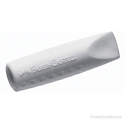 Faber-Castell 187000 Suddgummi - 2 stycken - Vit 4005401870005