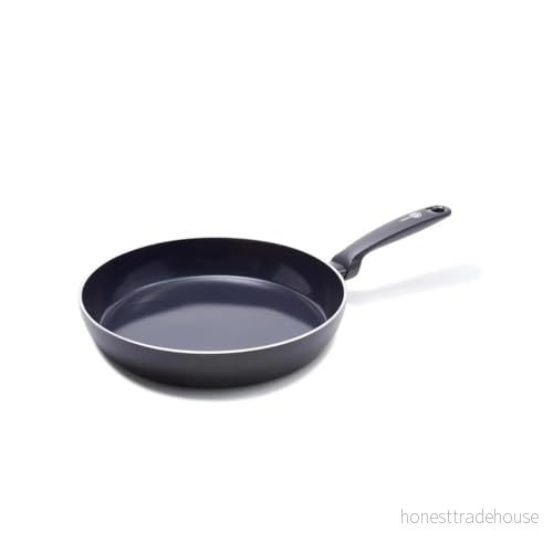 GreenPan, Torino keramisk non stick stekpanna med lock Ø24 cm, Svart 4895156652717