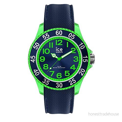 Ice-Watch ICE Cartoon Dino Blå Pojkklocka Silikonband 4895173300998