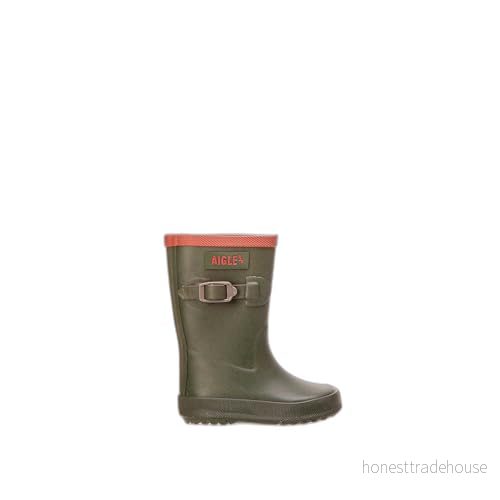 Aigle Pojkar unisex barn Perdrix 2 gummistövlar, khaki, 32 EU 3246578890897