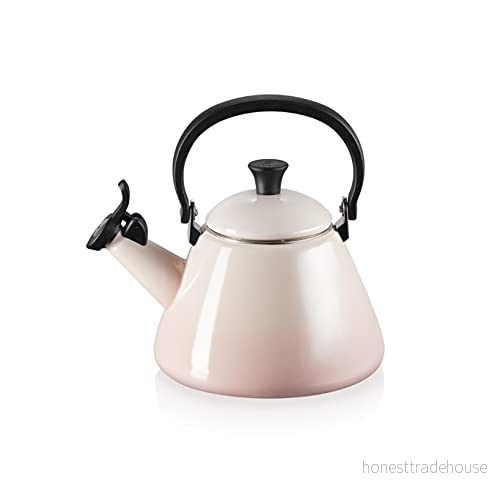 Le Creuset Whistling Kettle Kone Shell Pink 1.6 Liter 630870277679