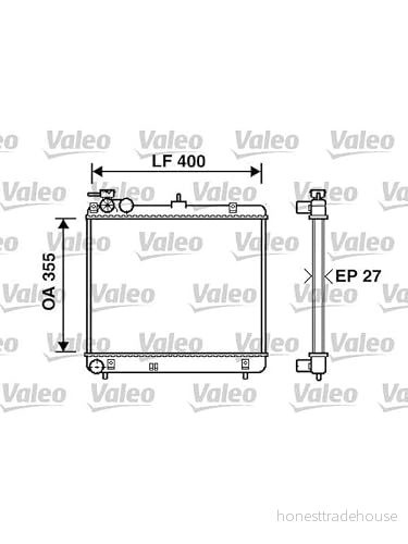 Valeo 734255 motorkylning 3276427342550
