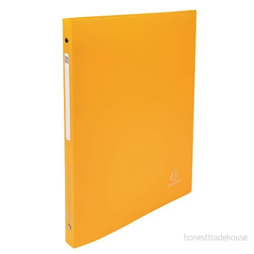 Classeur 4 anneaux 15 mm polypropylene opaque (avec etiquette de dos) a4 3130630512998