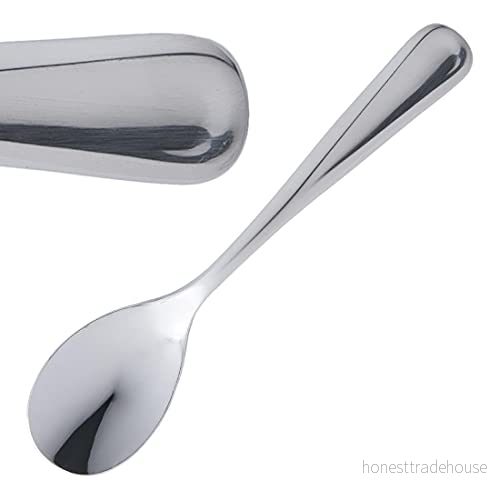 12 X Olympia Roma Tesked 148 mm 1810 rostfritt stål te kaffeskedar bestick 5050984173769 12 X Olympia Roma Tesked 148 mm 1810 rostfritt stål te kaffeskedar bestick 5050984173769
