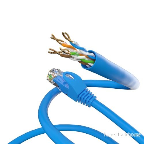 Goobay 68355 CAT 5e patchkabel, U/UTP, blå 4040849683558