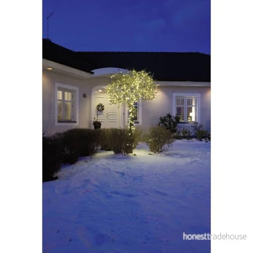 Ljusslinga med mikro lysdioder, för utomhusbruk, varm vit, 20 LED 0,6 watt, 24 volt 7318303609114