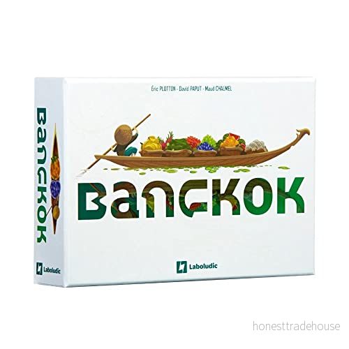 BANGKOK Vem kommer att bygga den bästa flytande marknaden? Familj och vänner brädspel Strategi, Ledning observation 1 till 4 spelare Från 9 år 3770015730076