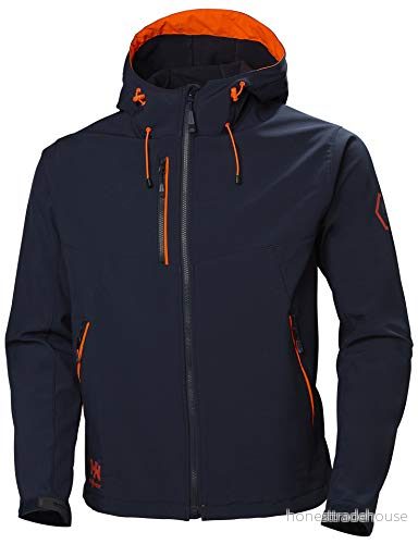 Helly Hansen Workwear Chelsea Evolution 74140_990 Softshelljacka Svart/Röd 7040056104171
