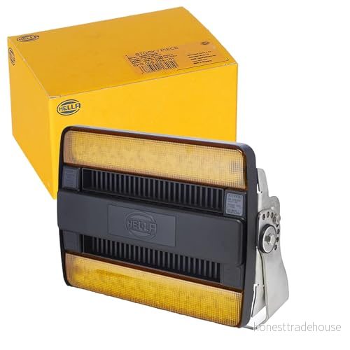 HELLA LED Arbetsstrålkastare HypaLUME 110V 19000lm Skruvanslutning/påbyggd svängbar monteringsbygel Närfältsbelysning Kabellängd: 2500mm 1GJ 958 334 111 9416325248521