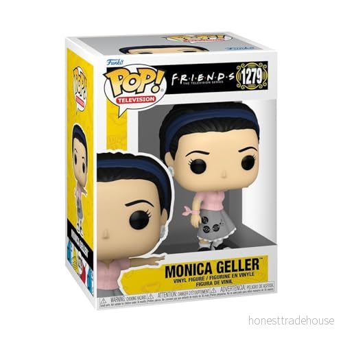 Funko Pop! TV: Friends Waitress Monica Geller 1/6 Quote för sällsynta Chase variant vinyl samlarfigur presentidé officiella varor leksaker barn och vuxna 889698656795