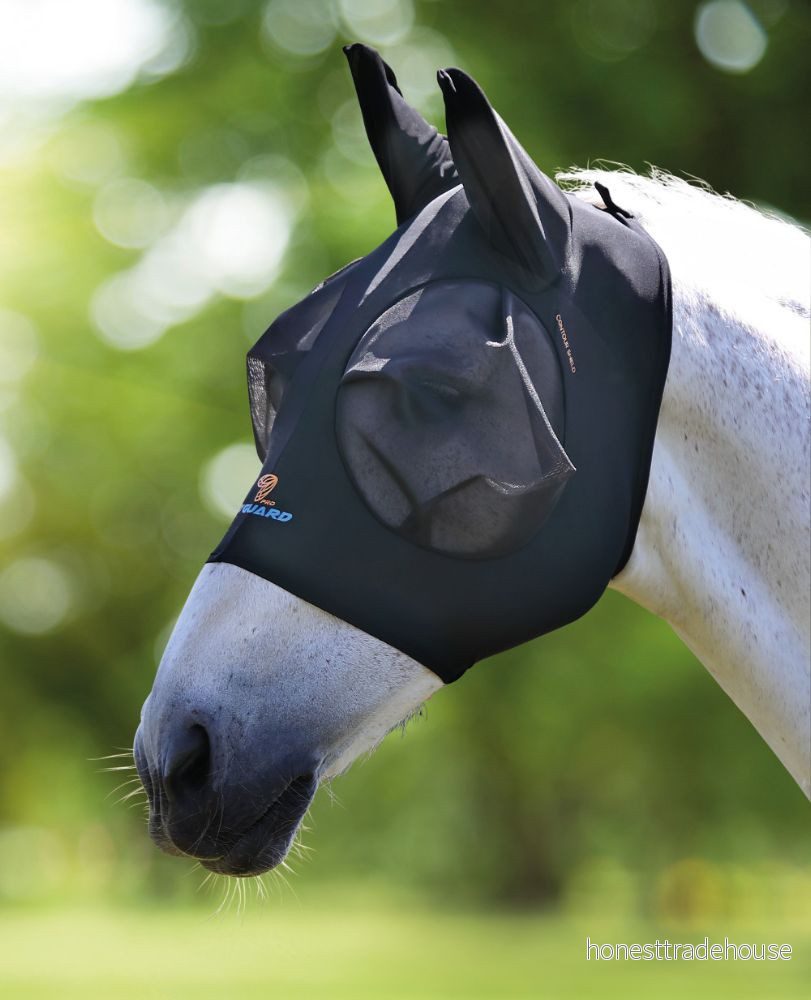 Shires Flughuva Stretch Med Öron Till Häst 5051771751092