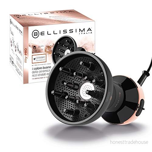 Bellissima MY PRO DIFFON DF1 3000 Hårtork GULD & SVART 8007403117993