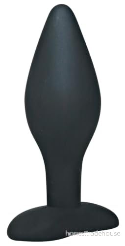 Black Velvets Analplugg, Svart, 12 cm 4024144504756