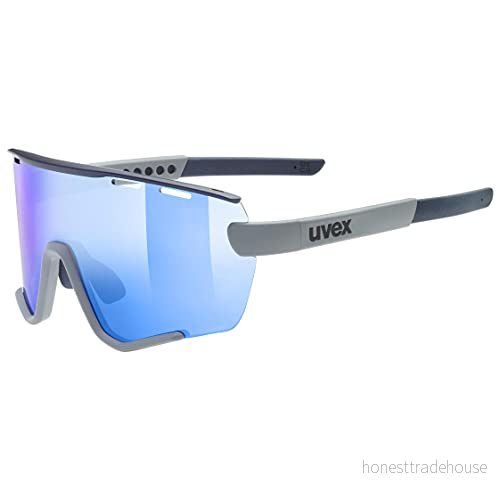 uvex sportstyle 236 Set sportglasögon för dam och herr imskydd inkl. utbytbara linser rhino deep space matt/blue one size 4043197349565