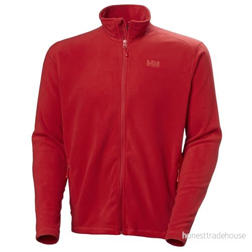 Helly Hansen Mens Daybreaker Fleece Jacket, Red, L 7040058597896