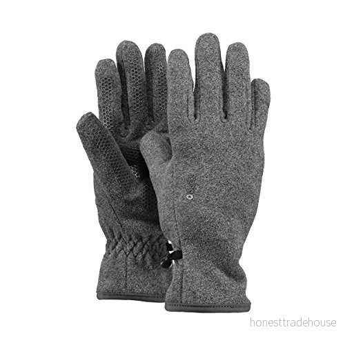 Barts Unisex baby handskar fleece glove kids, Grå (grå 0002), 3(tillverkarens storlek:4 6 År) 8717457438066