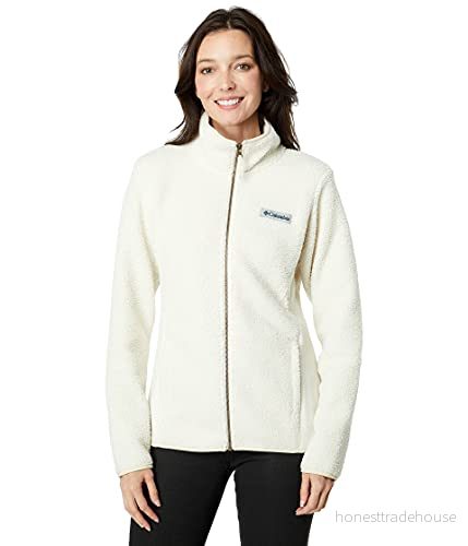 Columbia dam panorama fleece jacka med genomgående dragkedja Beige (krita) Medium 192660157207