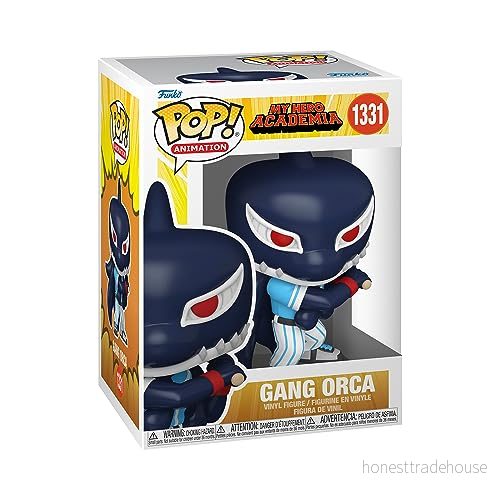 Funko Pop! Animation: MHA HLB Gang Orca (baseboll) My Hero Academia vinyl samlarfigur presentidé officiella varor leksaker för barn och vuxna animefans 889698706131