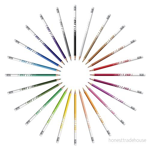 Bic Kids Evolution Illusion raderbara färgpennor paket med 24 3086123570900