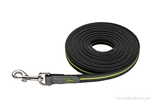 Hunter Visby Super Grip greppvänligt sökoppel för hundar, flytande och reflekterande, gul, 20/500 4016739658821