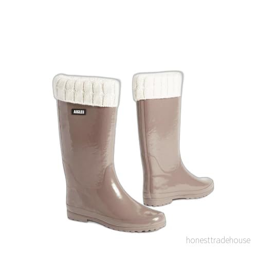 Aigle Eliosa Gummistövlar, Storlek: 38, Chestnut Naturgummi 3246578879472