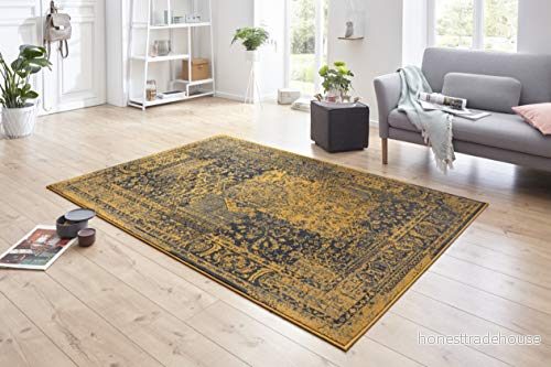 Hanse Home Velour matta plym 80x150 cm Gold Anthrazit 4260578024754