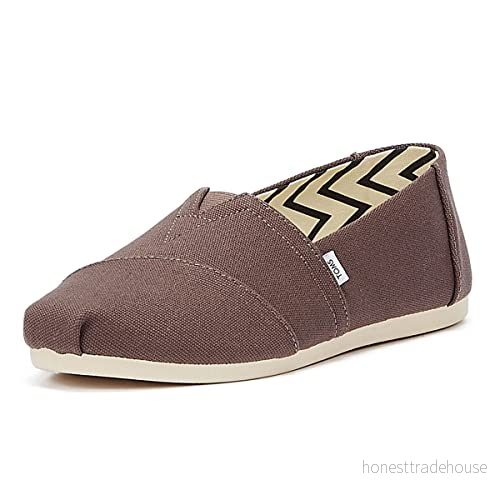 TOMS Vegan Slipins ash, Storlek: 38.5, Ash Bomull 195703111884