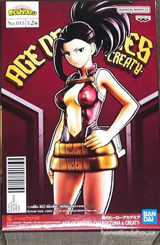 Banpresto Actionfigur Momo Yaoyorozu My Hero Academia Age Of Heroes Chargezuma&Creaty 17cm BP19586P Multifärg 4983164195866