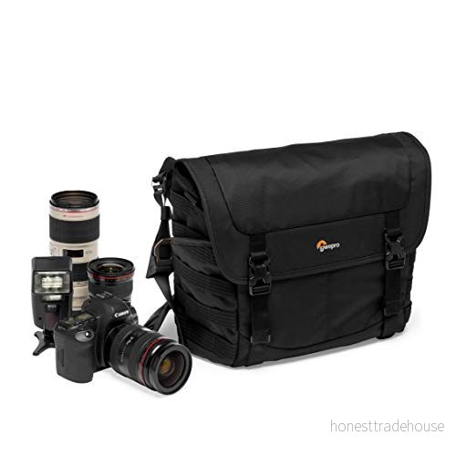 Lowepro ProTactic MG 160 AW II Spegelfri och DSLR messenger med QuickShelf avdelarsystem kamerautrustning till personliga tillhörigheter för Mirrorless Like Sony Apha9 LP37266 PWW, svart 56035372667