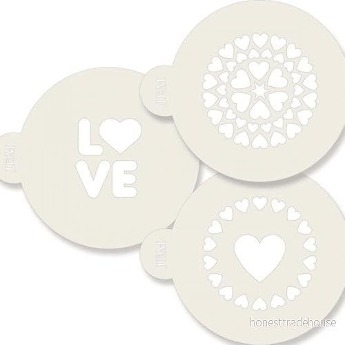 JEM Love mallar (set med 3), 0,1 x 10 15,7 cm 6009704797005