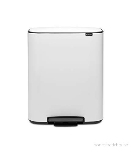 Brabantia Bo Pedalhink - Vit - 60 L 8710755211300