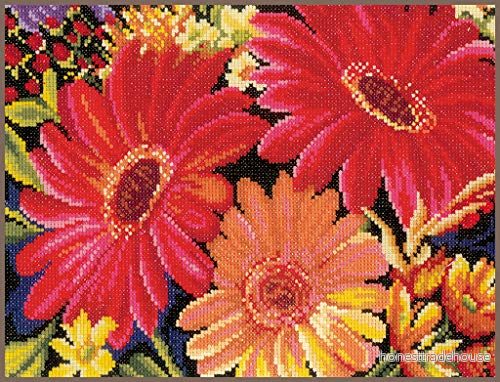 Lanarte siffertemönstrad snygg siffra korsstygspaket, bomull, flerfärgad, 25 x 19 0,3 cm 5413480511907